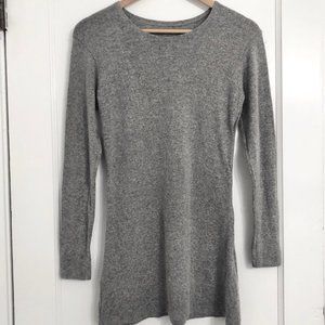 Brandy Melville - Grey Crewneck Sweater Dress - OS